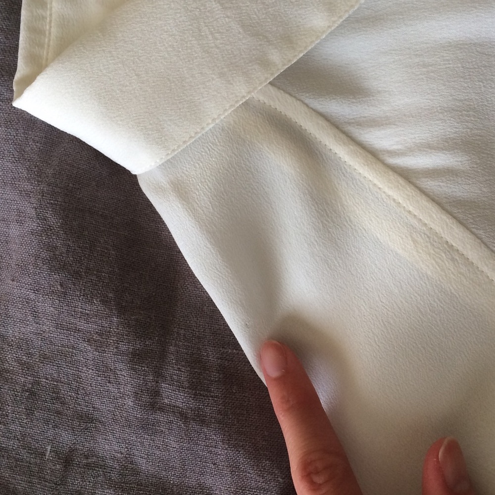 Everlane silk shirt